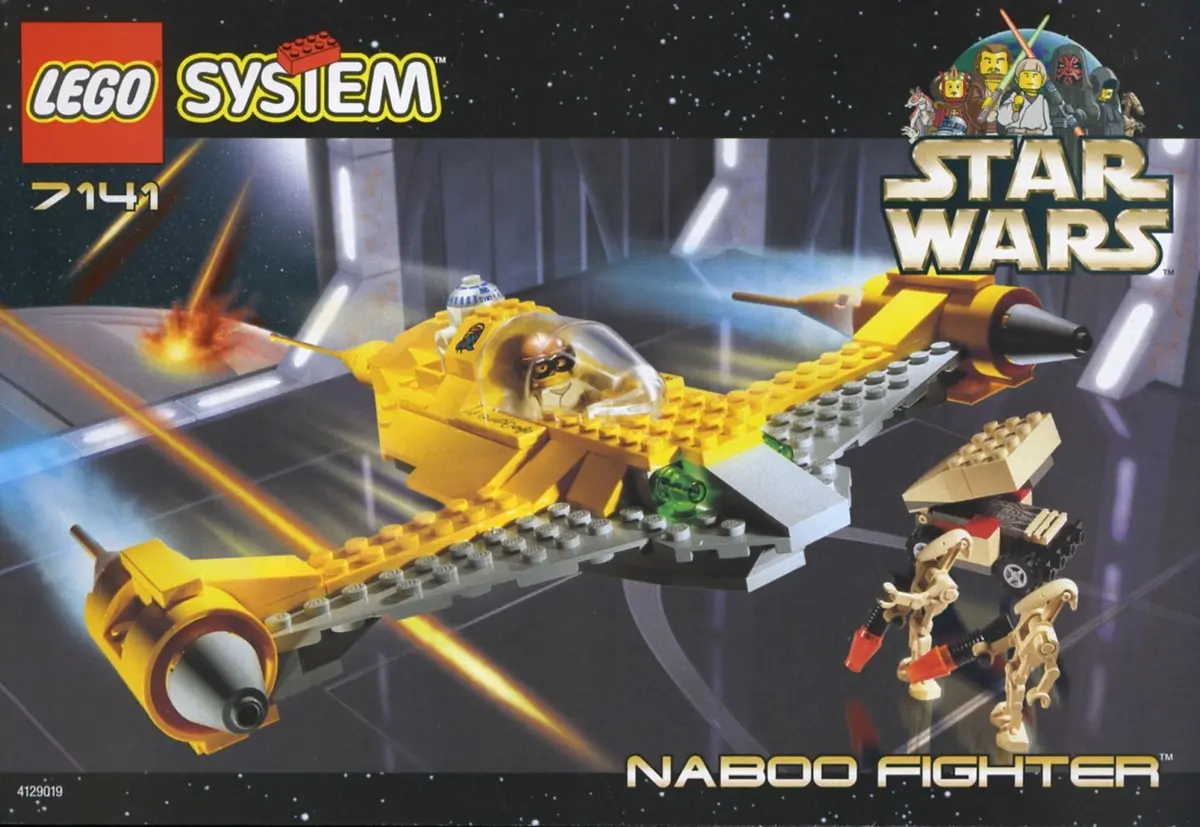 LEGO Star Wars 7141 Naboo Fighter set