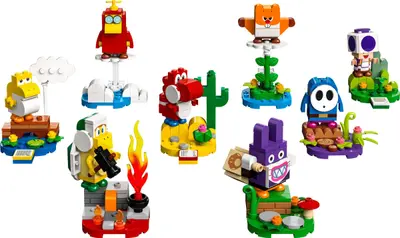 LEGO Super Mario 71410 Character Pack Series 5 - Complete set