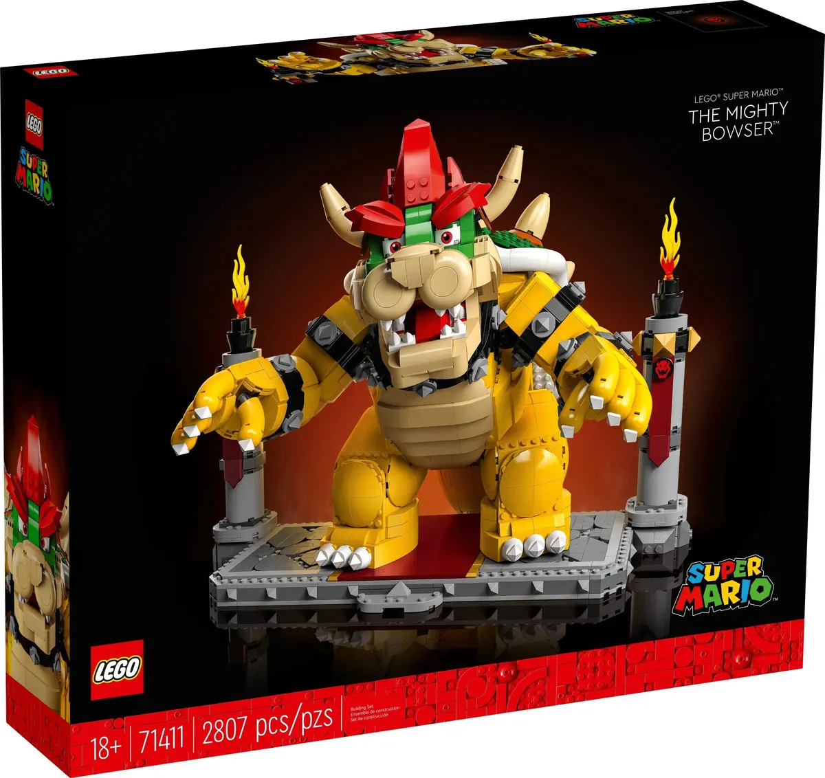 LEGO Super Mario 71411 The Mighty Bowser set, image 2