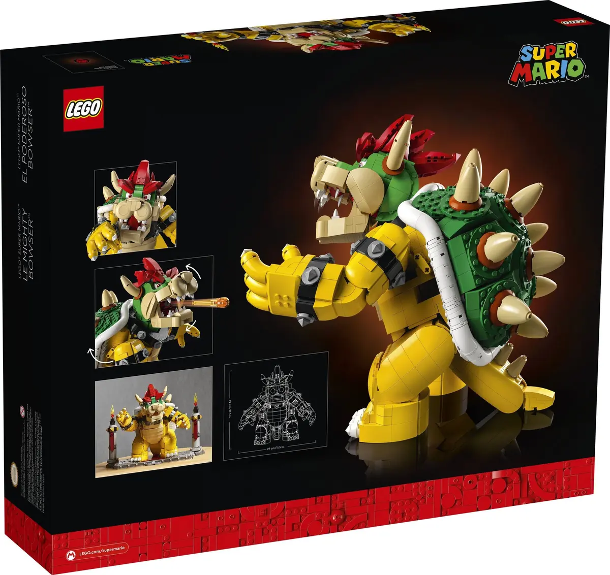LEGO Super Mario 71411 The Mighty Bowser set, image 3