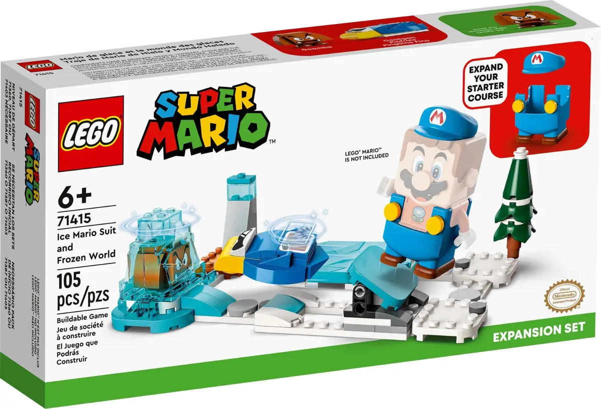 LEGO Super Mario 71415 Ice Mario Suit and Frozen World set, image 2