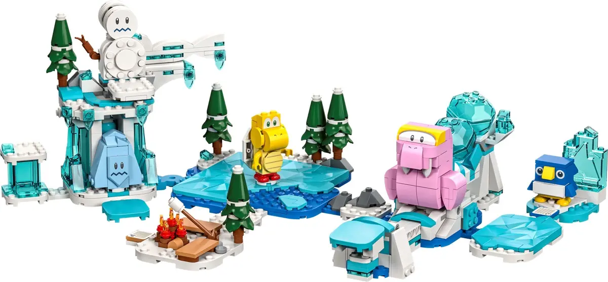 LEGO Super Mario 71417 Fliprus Snow Adventure set