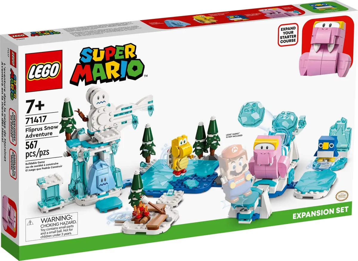 LEGO Super Mario 71417 Fliprus Snow Adventure set, image 2