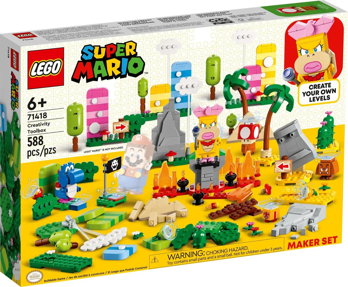 LEGO Super Mario 71418 Creativity Toolbox set, image 2