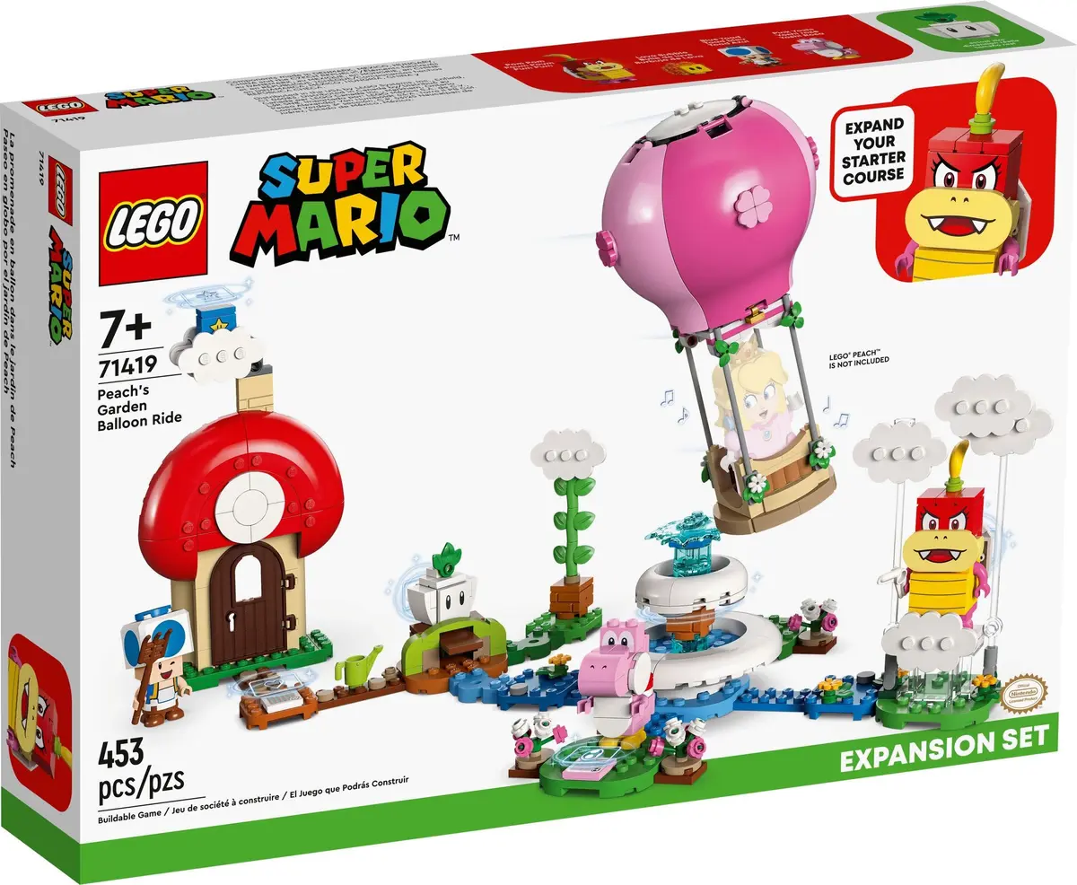 LEGO Super Mario 71419 Peach's Garden Balloon Ride set, image 2