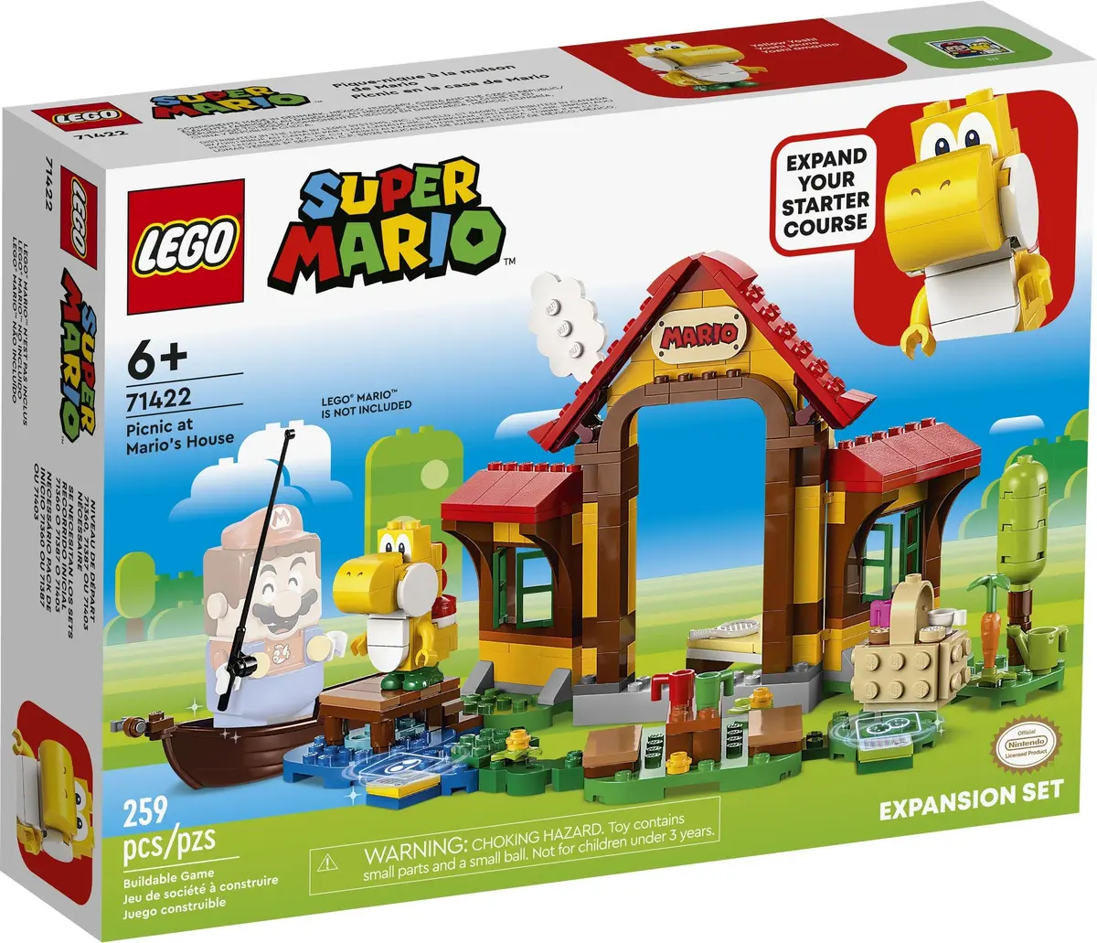 LEGO Super Mario 71422 Picnic at Mario's House set, image 2