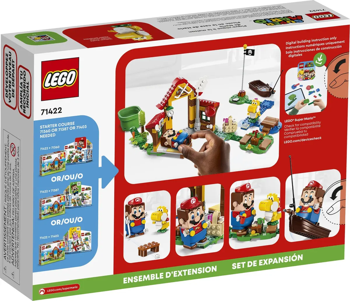 LEGO Super Mario 71422 Picnic at Mario's House set, image 3