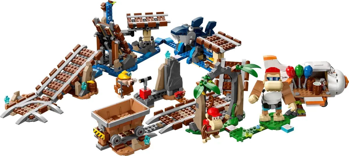 LEGO Super Mario 71425 Diddy Kong's Mine Cart Ride set