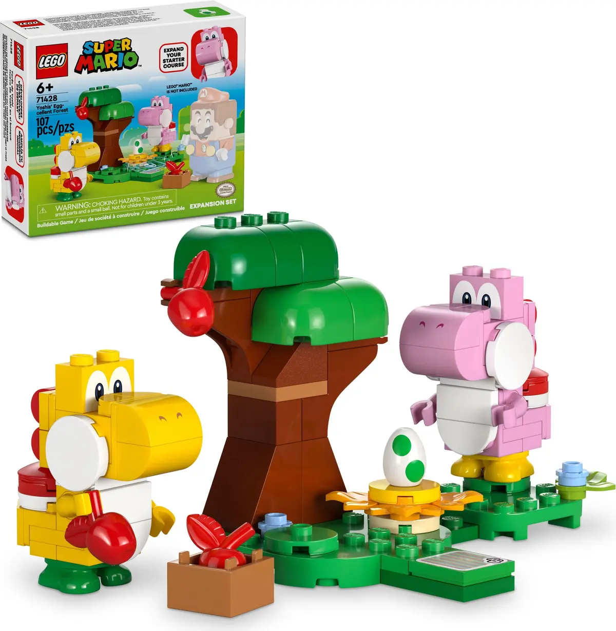 LEGO Super Mario 71428 Yoshis' Egg-cellent Forest set, image 2