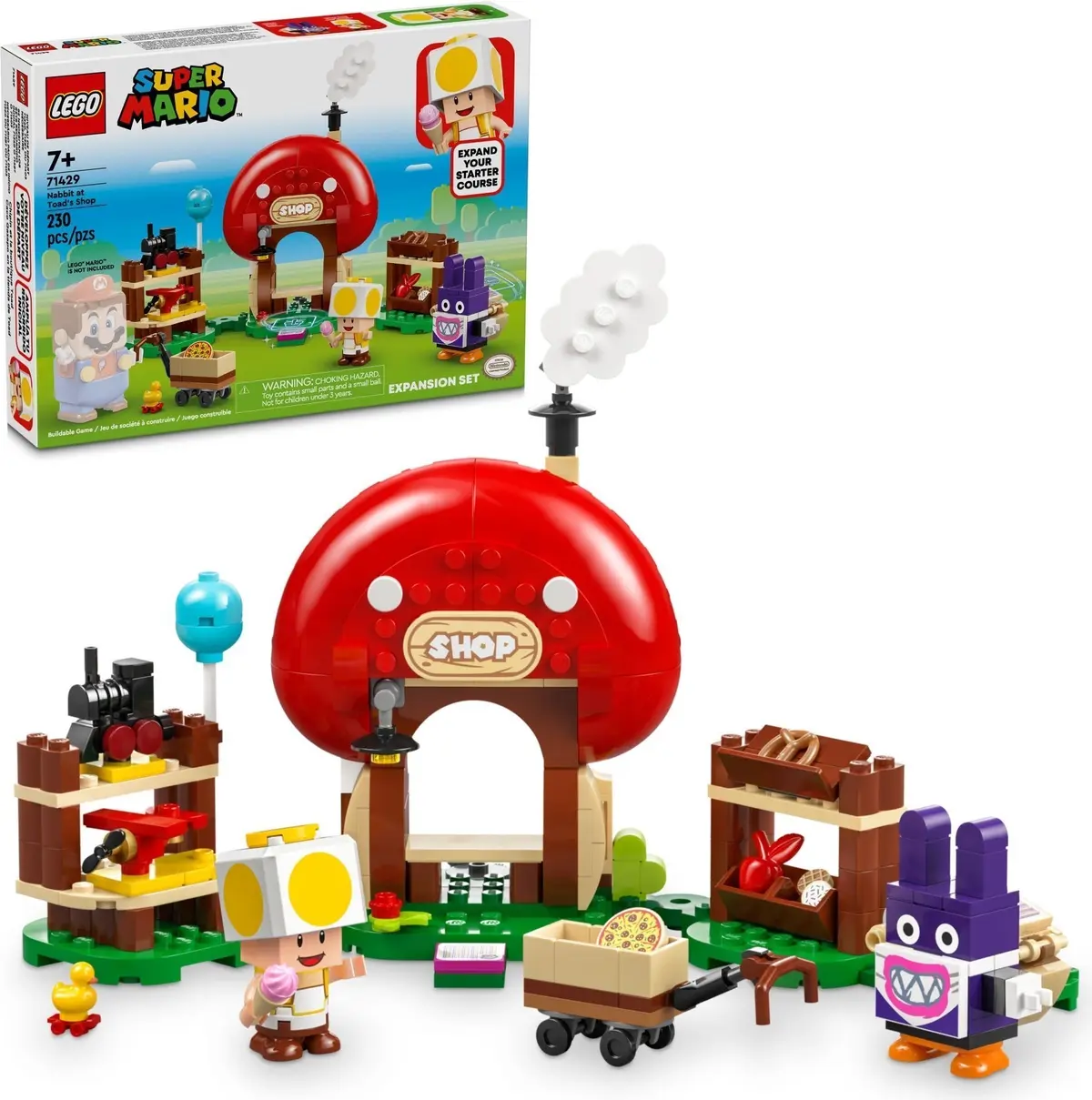 LEGO Super Mario 71429 Nabbit at Toad's Shop set, image 2