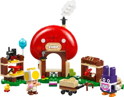 LEGO Super Mario 71429 Nabbit at Toad's Shop set