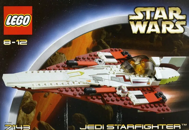 LEGO Star Wars 7143 Jedi Starfighter set