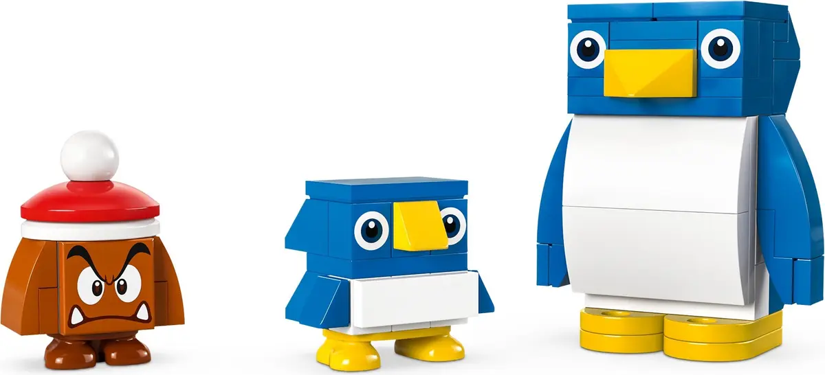 LEGO Super Mario 71430 Penguin Family Snow Adventure set, image 3