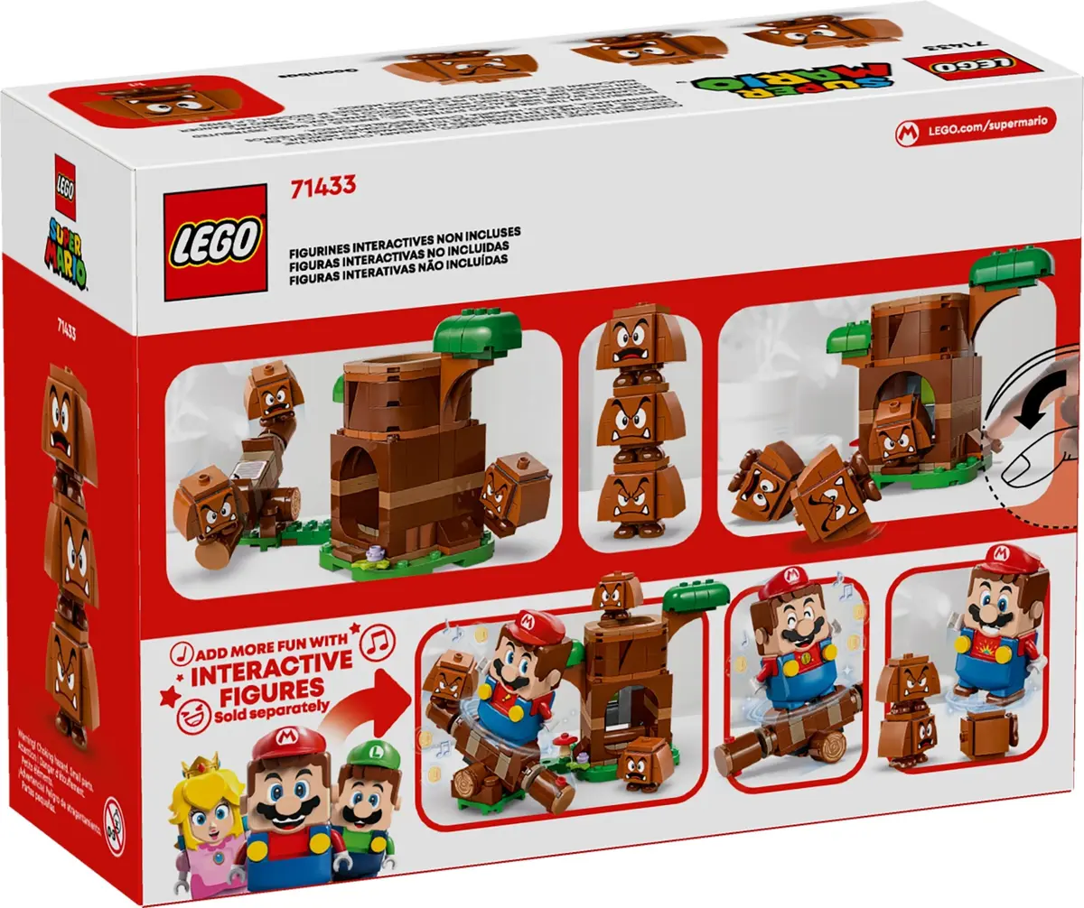 LEGO Super Mario 71433 Goombas' Playground set, image 3