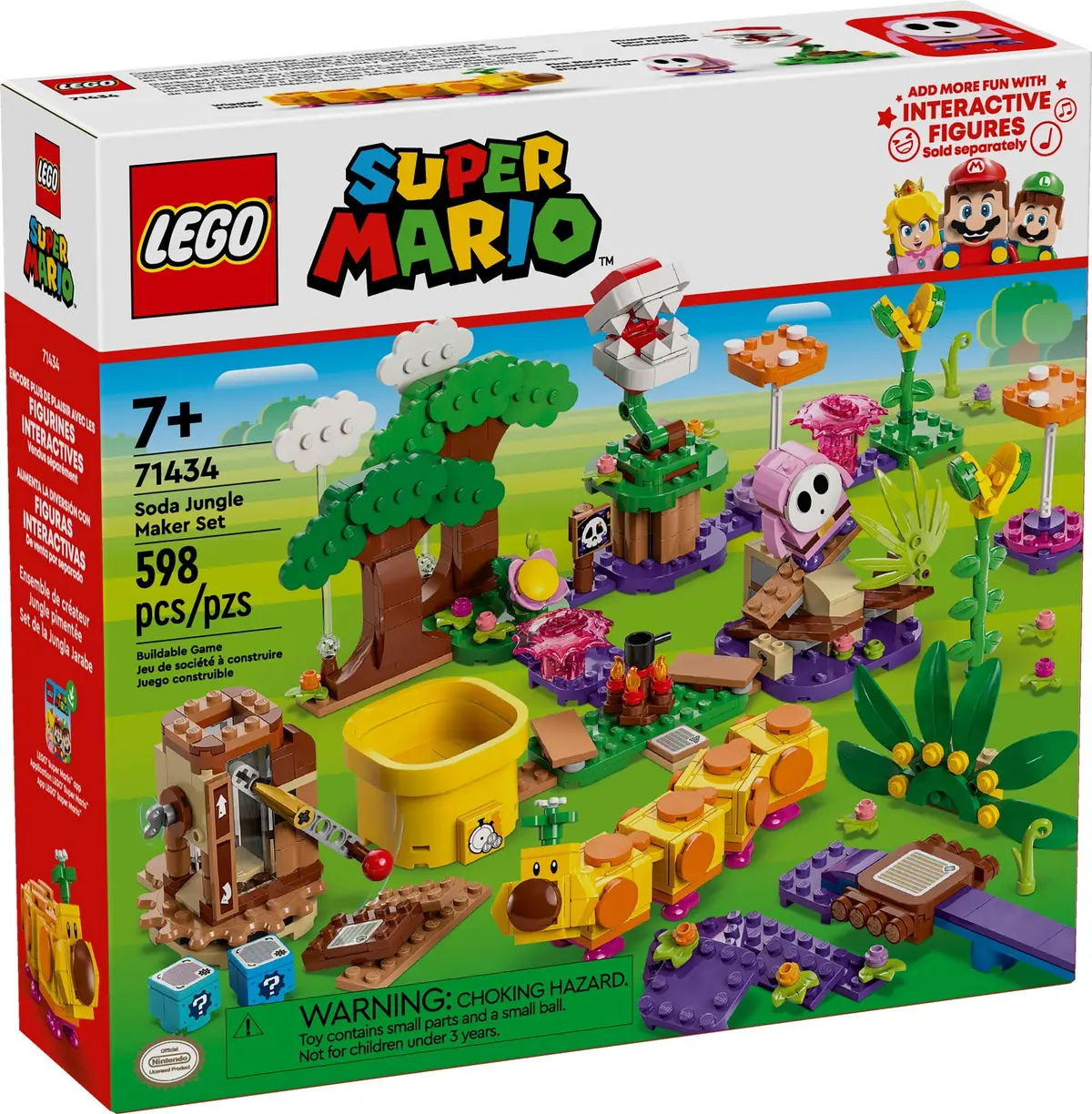 LEGO Super Mario 71434 Soda Jungle Maker Set set, image 2
