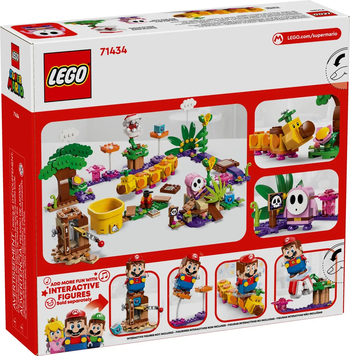 LEGO Super Mario 71434 Soda Jungle Maker Set set, image 3