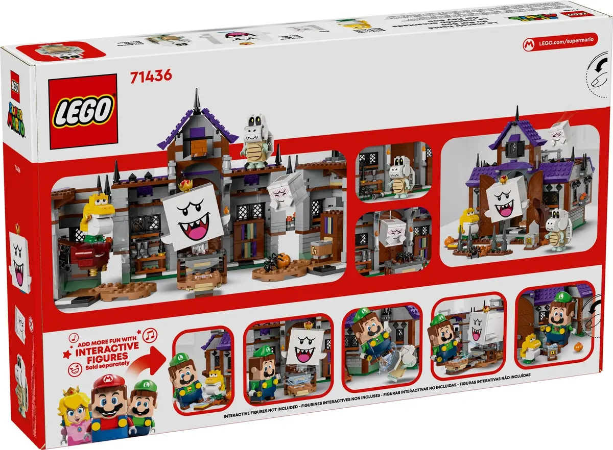 LEGO Super Mario 71436 King Boo's Haunted Mansion set, image 6