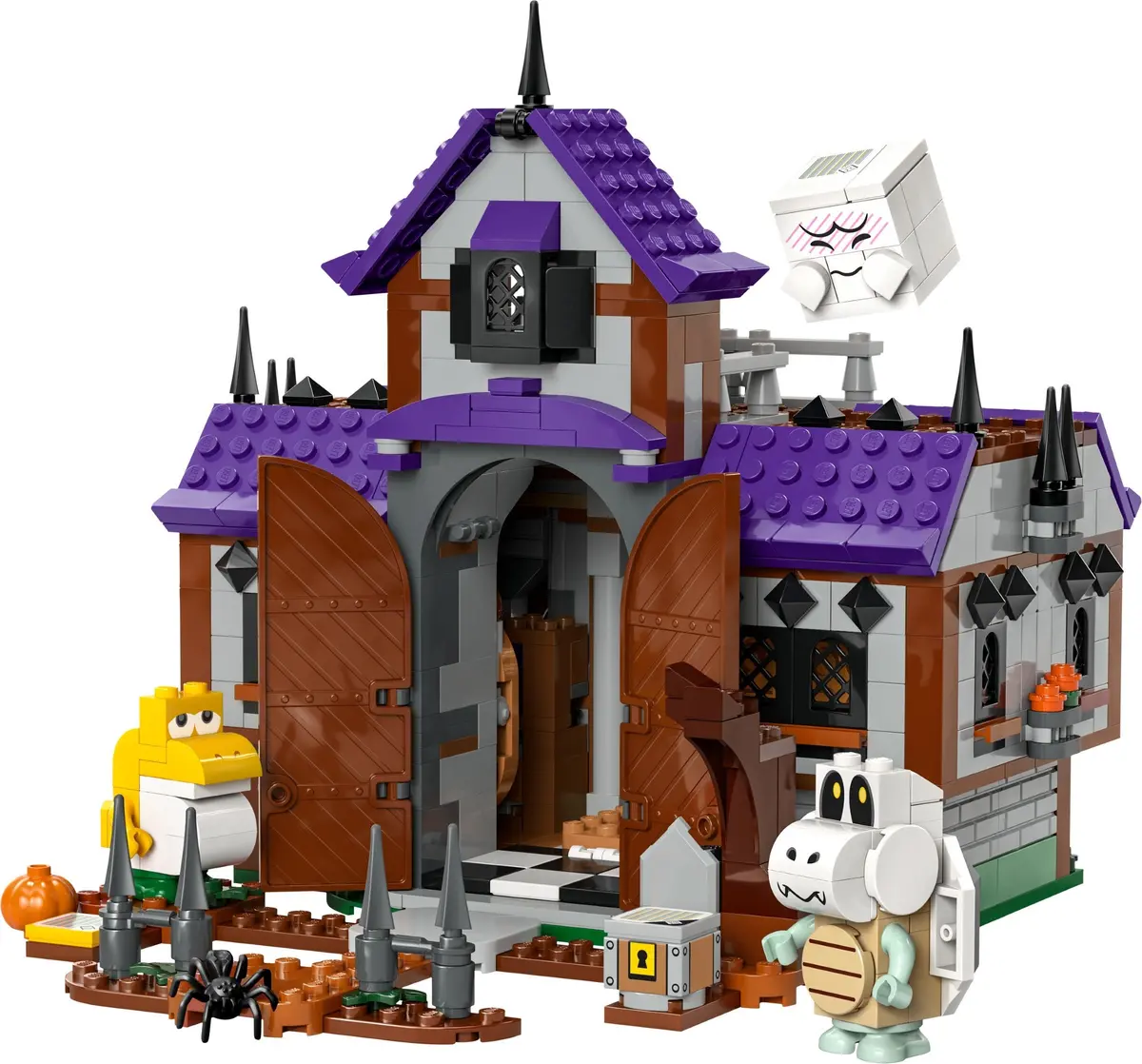 LEGO Super Mario 71436 King Boo's Haunted Mansion set, image 4