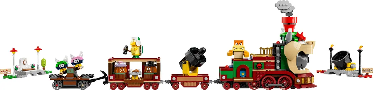 LEGO Super Mario 71437 The Bowser Express Train set, image 2