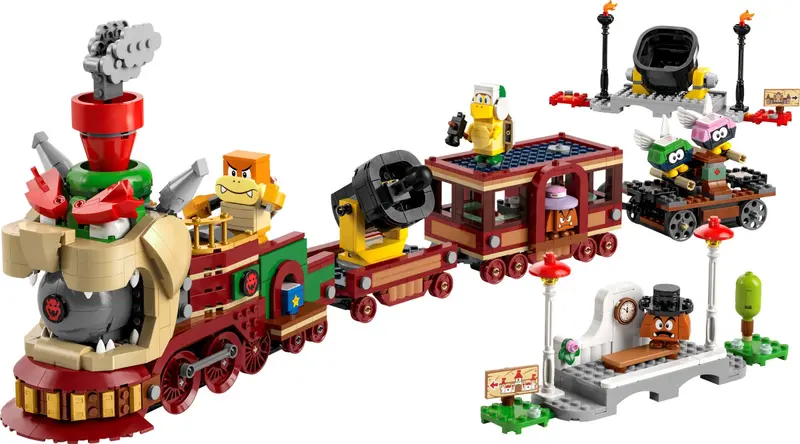LEGO Super Mario 71437 The Bowser Express Train set