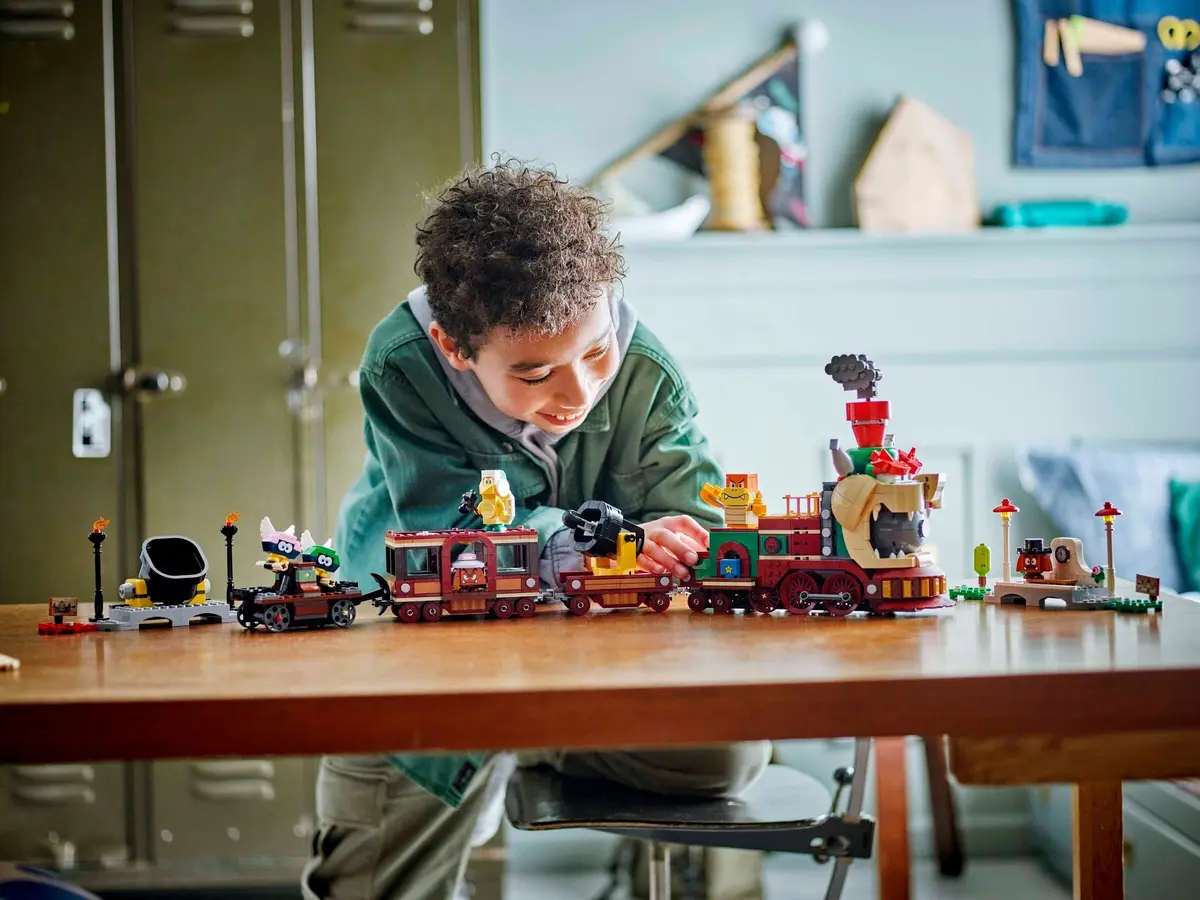 LEGO Super Mario 71437 The Bowser Express Train set, image 7