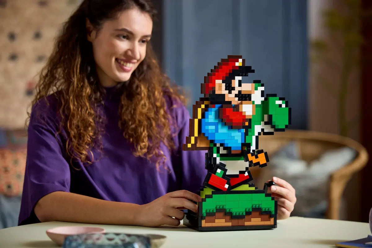 LEGO Super Mario 71438 Super Mario World: Mario & Yoshi set, image 5