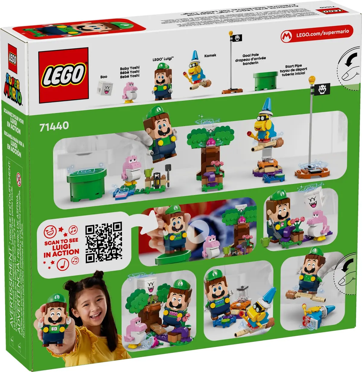 LEGO Super Mario 71440 Adventures with Interactive LEGO Luigi set, image 3