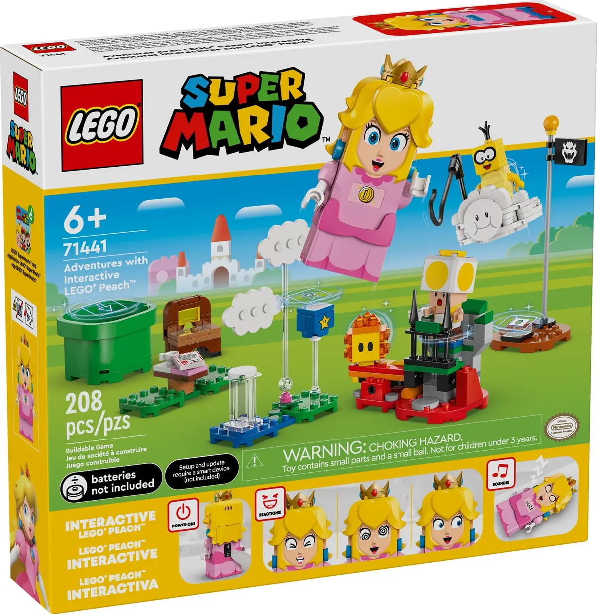 LEGO Super Mario 71441 Adventures with Interactive LEGO Peach set, image 2
