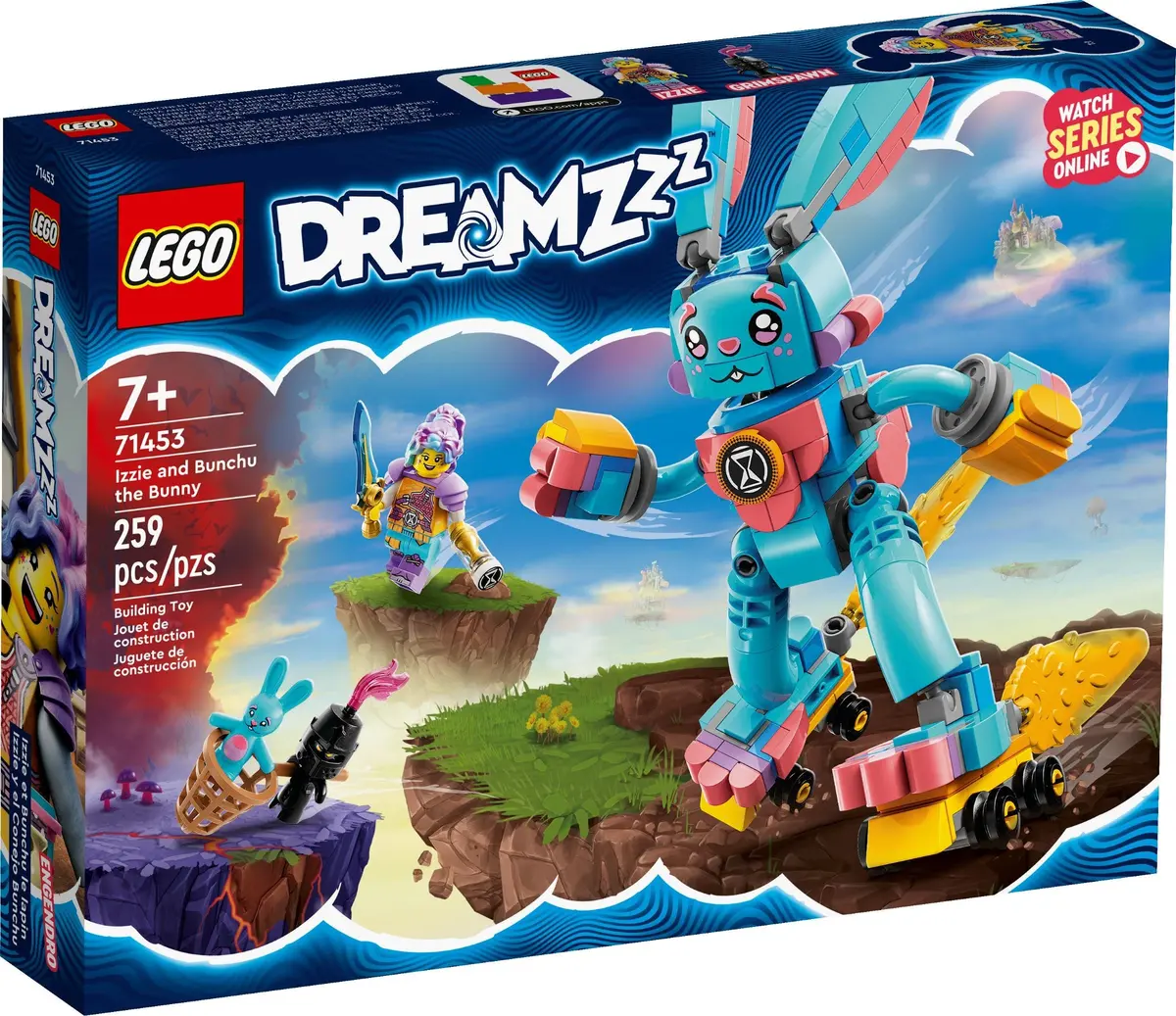 LEGO Dreamzzz 71453 Izzie and Bunchu the Bunny set, image 2