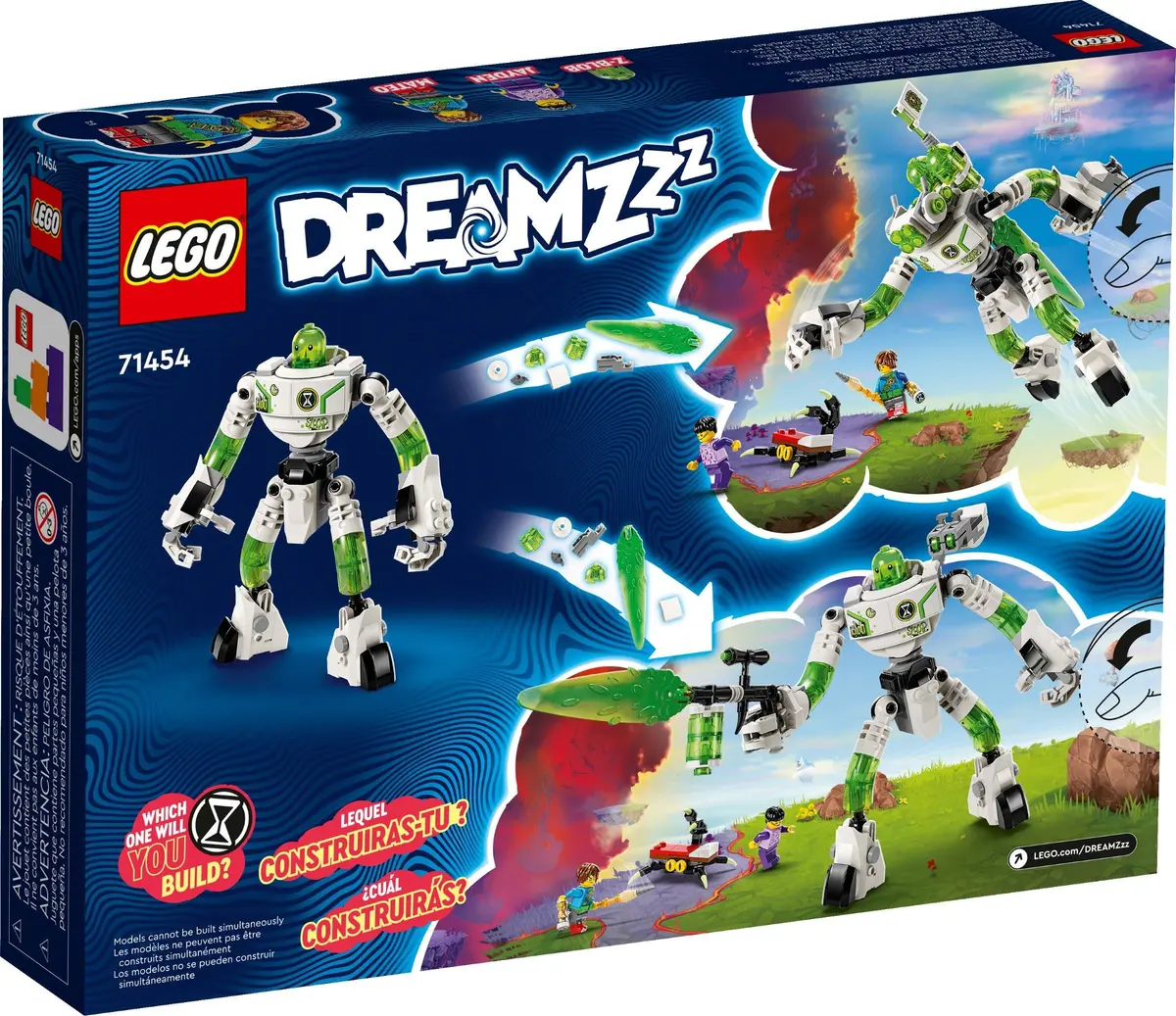 LEGO Dreamzzz 71454 Mateo and Z-Blob the Robot set, image 3