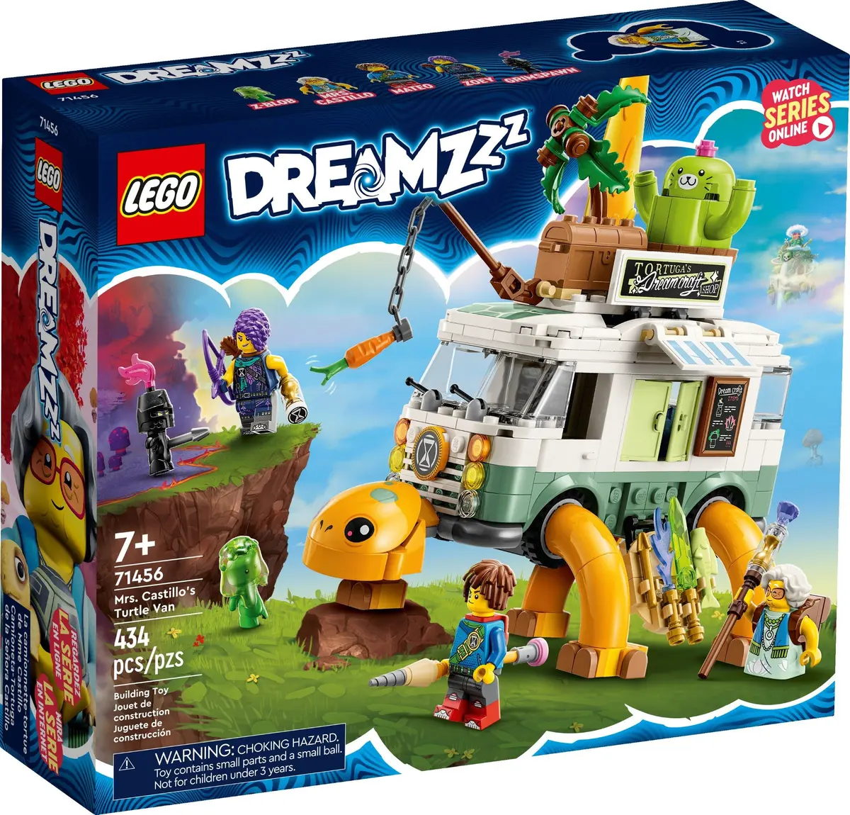 LEGO Dreamzzz 71456 Mrs. Castillo's Turtle Van set, image 2