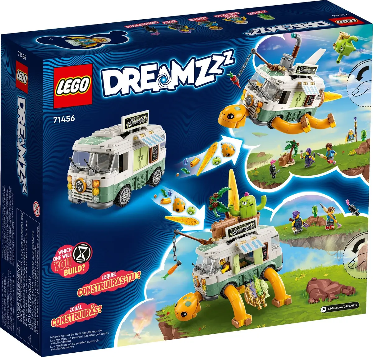 LEGO Dreamzzz 71456 Mrs. Castillo's Turtle Van set, image 3