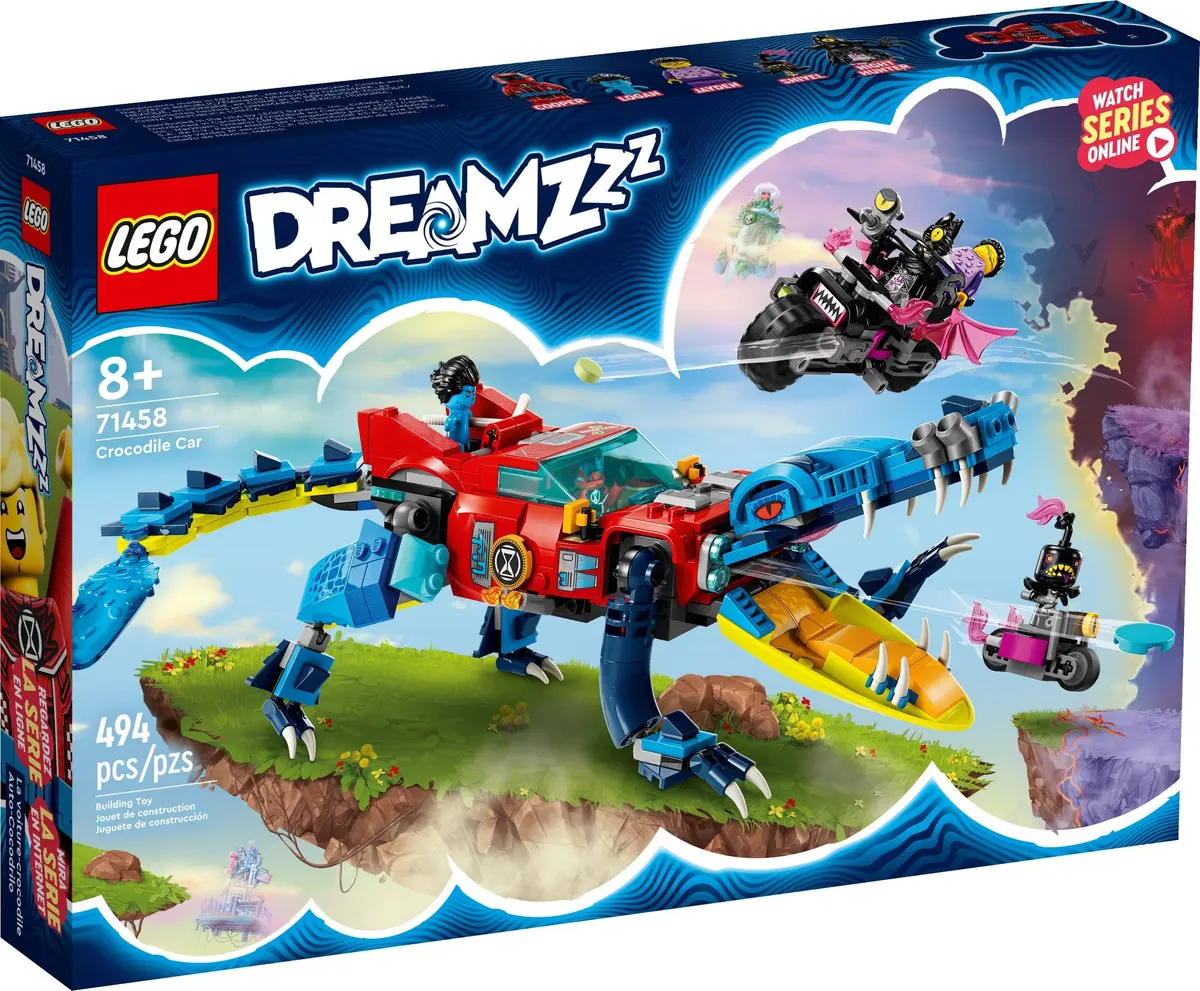 LEGO Dreamzzz 71458 Crocodile Car set, image 2