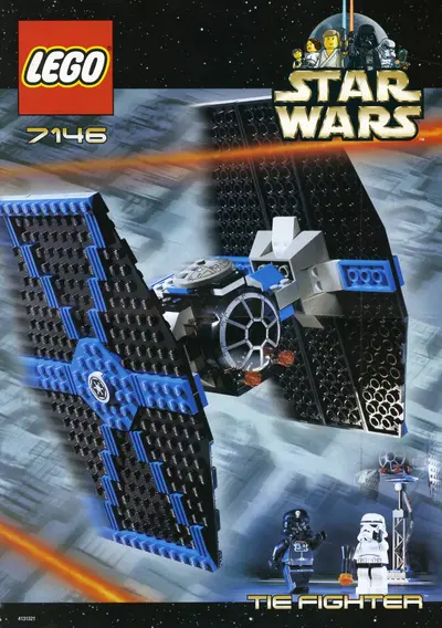 LEGO Star Wars 7146 TIE Fighter set