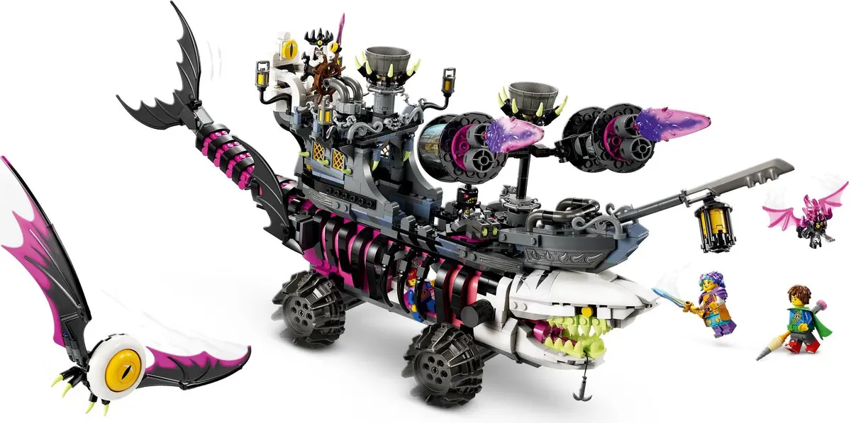 LEGO Dreamzzz 71469 Nightmare Shark Ship set, image 8