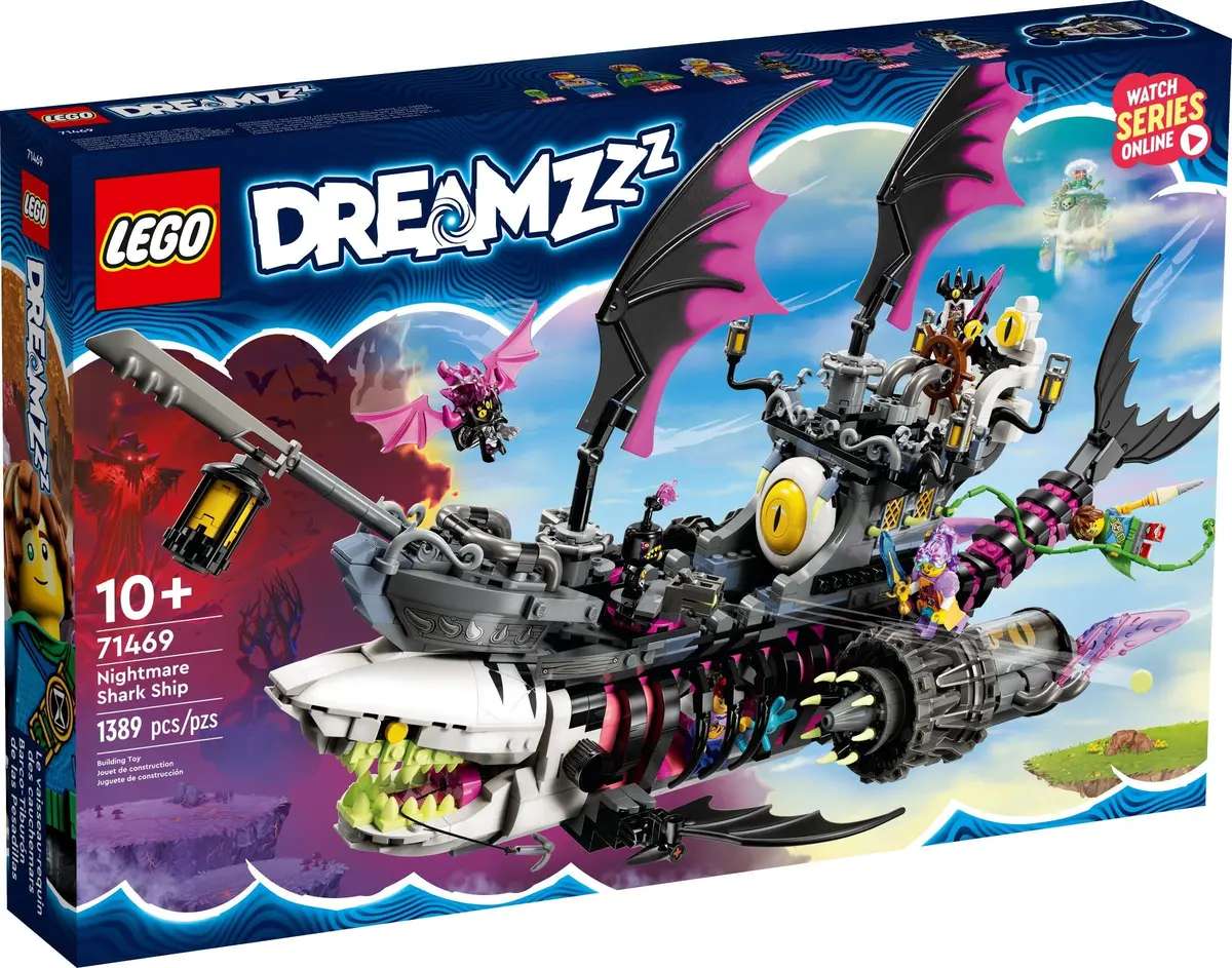 LEGO Dreamzzz 71469 Nightmare Shark Ship set, image 2