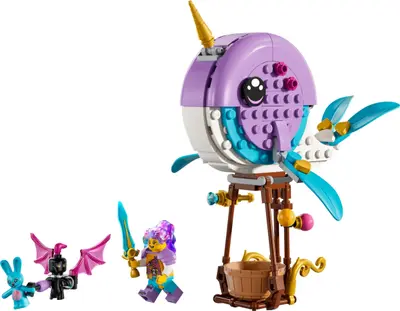 LEGO Dreamzzz 71472 Izzie's Narwhal Hot-Air Balloon set