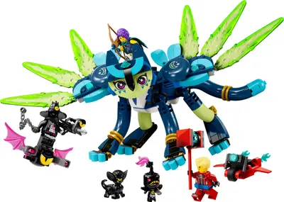 LEGO Dreamzzz 71476 Zoey and Zian the Cat-Owl set