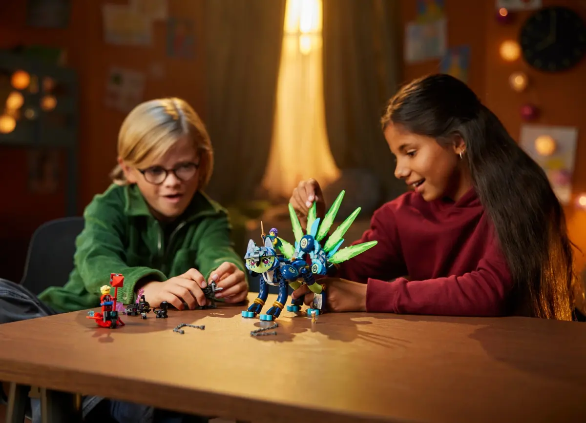 LEGO Dreamzzz 71476 Zoey and Zian the Cat-Owl set, image 8