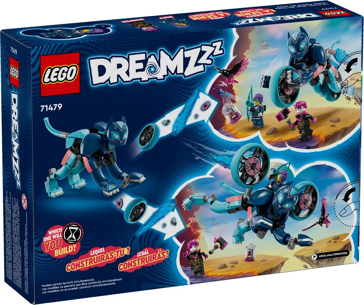LEGO Dreamzzz 71479 Zoey's Cat Motorcycle set, image 2