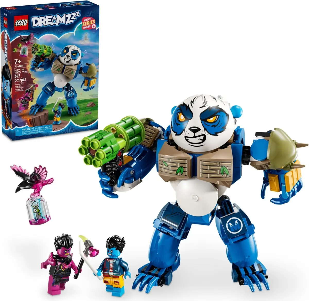 LEGO Dreamzzz 71480 Logan the Mighty Panda set, image 3