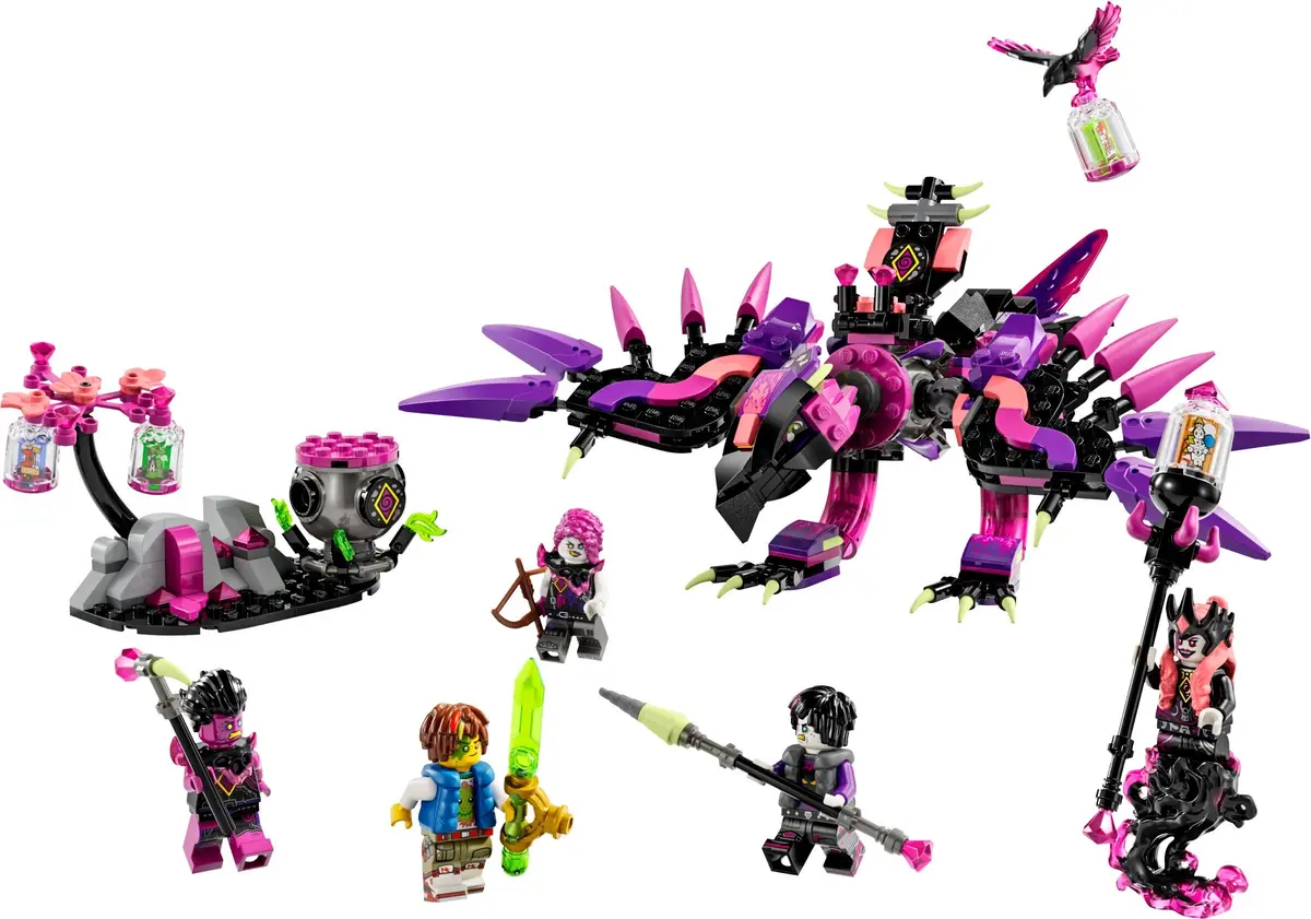 LEGO Dreamzzz 71483 The Never Witch's Nightmare Creatures set