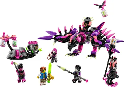 LEGO Dreamzzz 71483 The Never Witch's Nightmare Creatures set