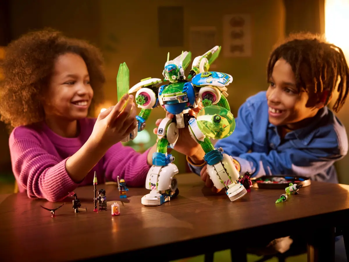 LEGO Dreamzzz 71485 Mateo and Z-Blob the Knight Battle Mech set, image 5