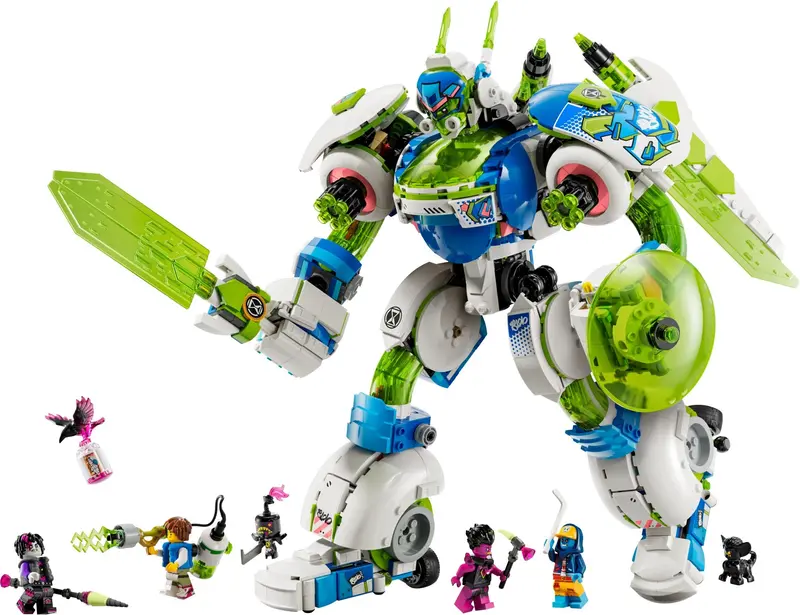 LEGO Dreamzzz 71485 Mateo and Z-Blob the Knight Battle Mech set