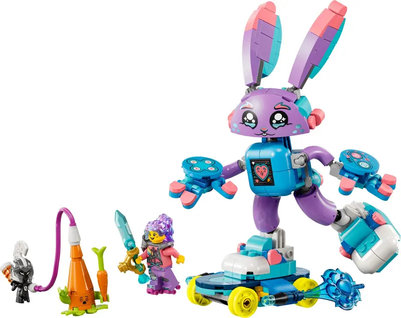 LEGO Dreamzzz 71490 Izzie and Bunchurro the Gaming Bunny set
