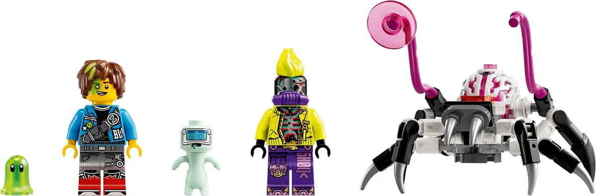 LEGO Dreamzzz 71491 Mateo and the Z-Blob Action Race Car set, image 8