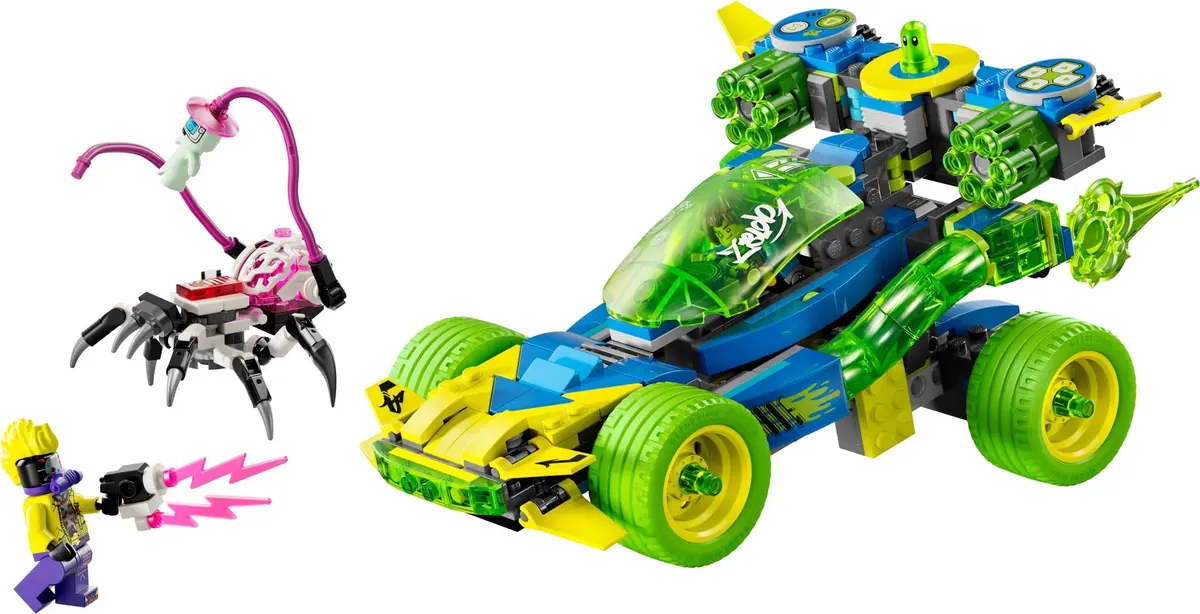 LEGO Dreamzzz 71491 Mateo and the Z-Blob Action Race Car set