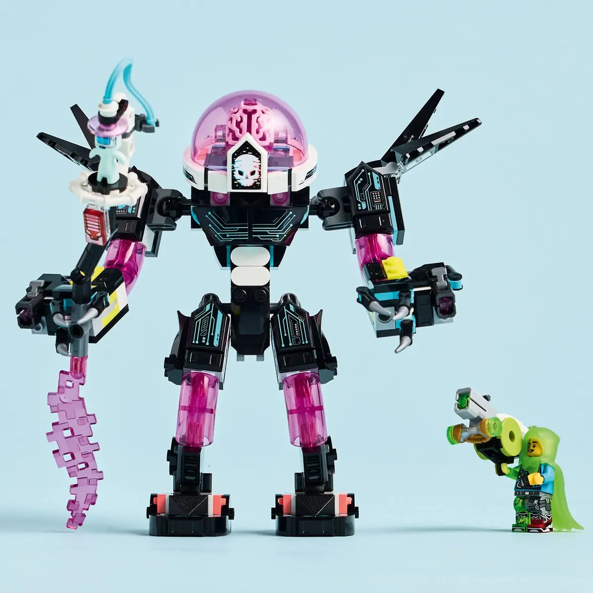 LEGO Dreamzzz 71495 Mateo vs. Cyber Brain Mech set, image 7