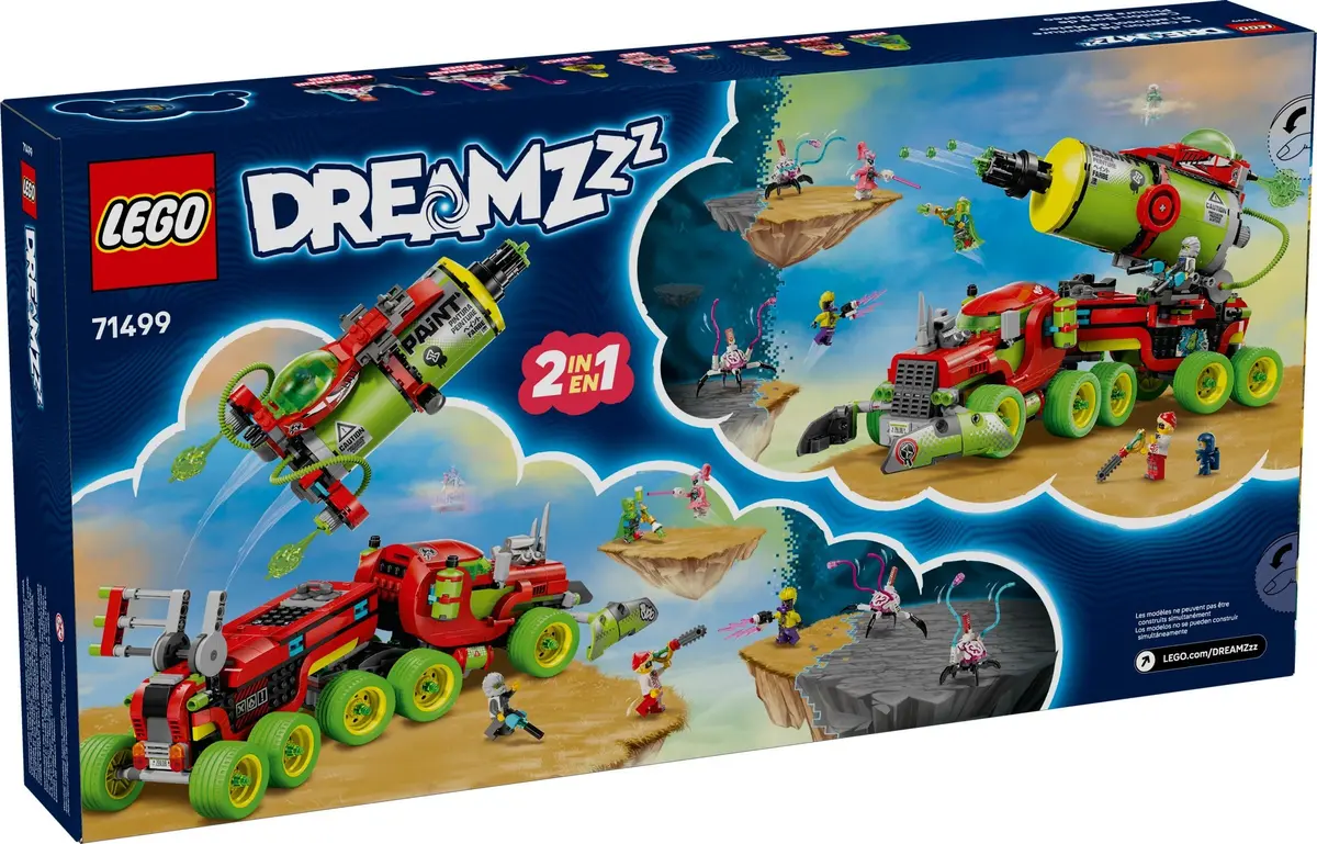 LEGO Dreamzzz 71499 Mateo's Spray Paint Truck set, image 2